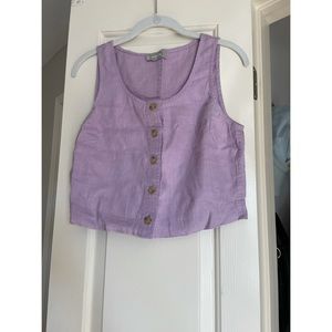 SOLD. Everlane | Linen Tank Top